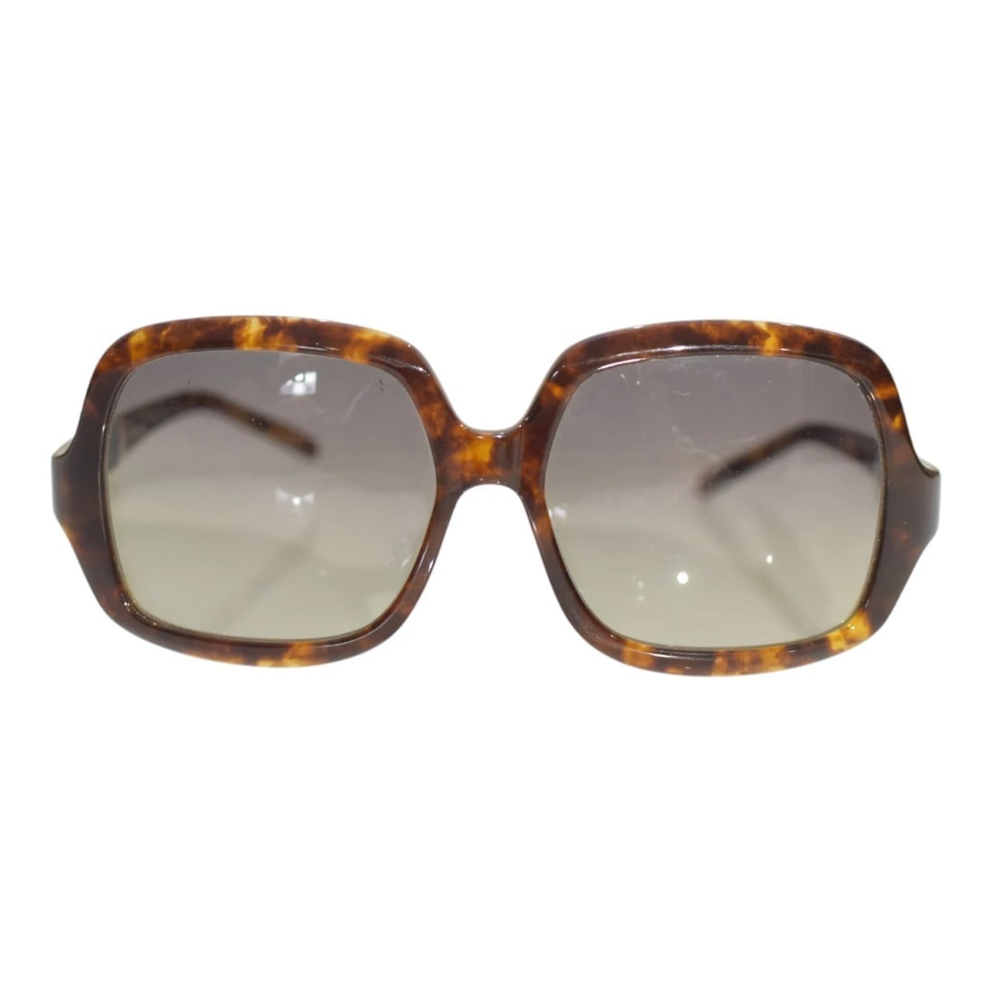 Christian Roth 14253 Oversized Square Sunglasses Tortoiseshell Frame Gradient - 2