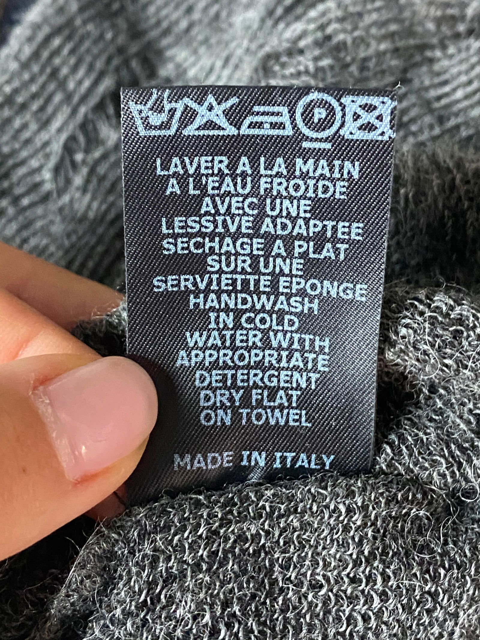 Isabel Marant Grey Distressed Long Sweater - 6