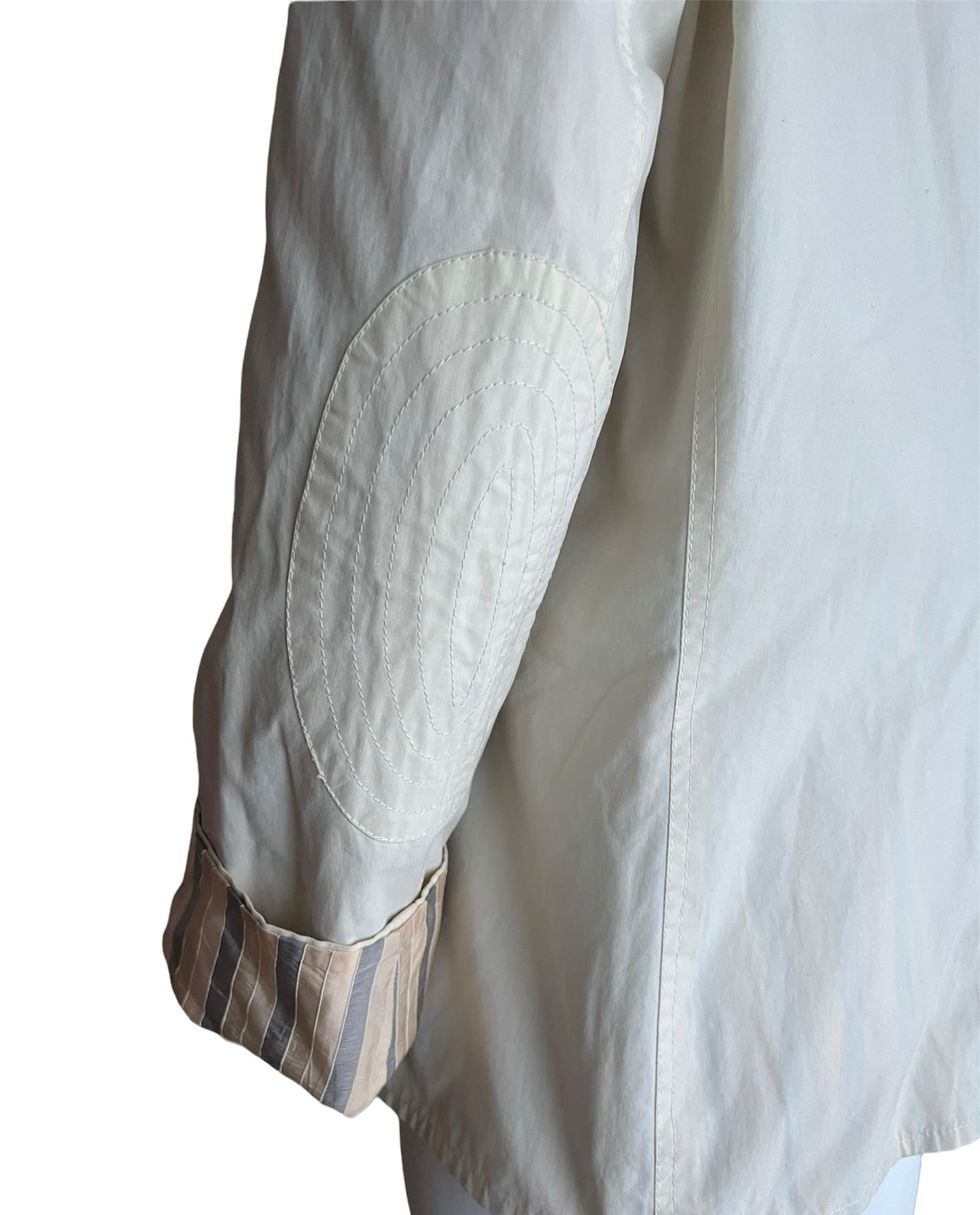 Giorgio Armani Cream Blazer Jacket - 11