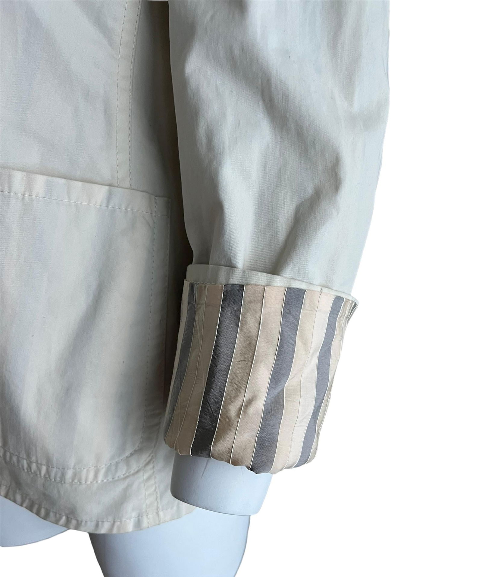 Giorgio Armani Cream Blazer Jacket - 13