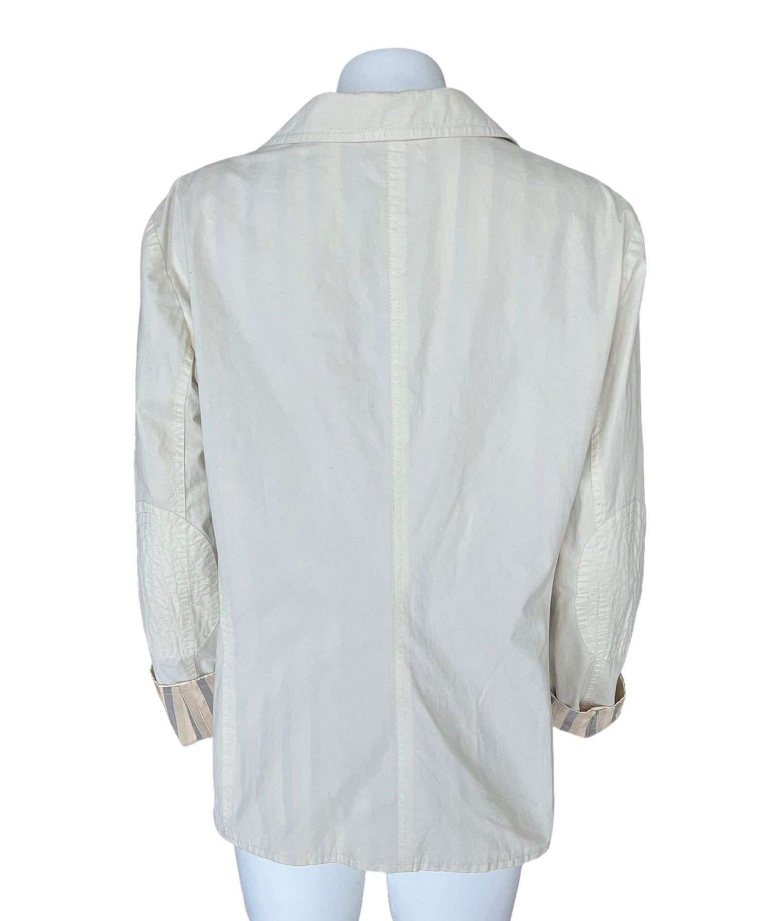 Giorgio Armani Cream Blazer Jacket - 19