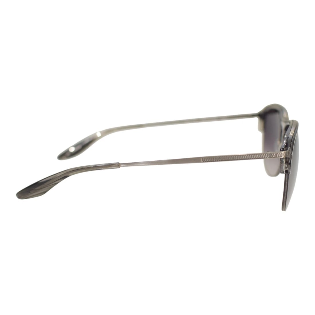Barton Perreira HEIST Pewter / Gray Mirror Sunglasses Unisex Aviator Sunglasses - 4