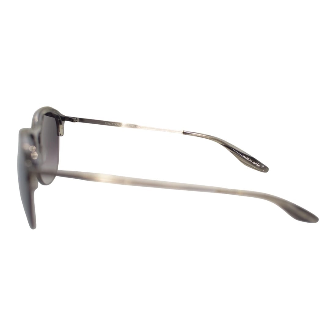 Barton Perreira HEIST Pewter / Gray Mirror Sunglasses Unisex Aviator Sunglasses - 8