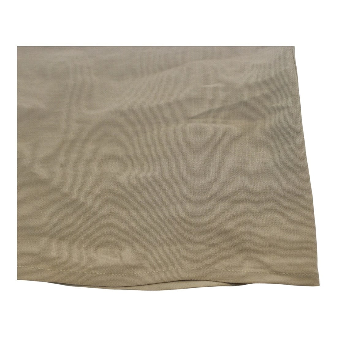 LANVIN ETE 2010 Beige Linen Blend Pleated Knot-detail Shoulder Summer Dress 38 - 7