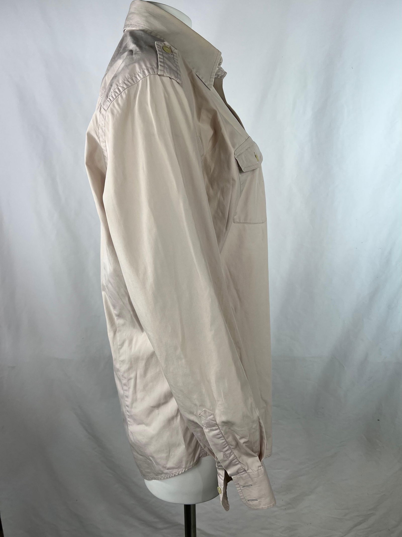 Dolce & Gabbana Beige Button Down Shirt - 14