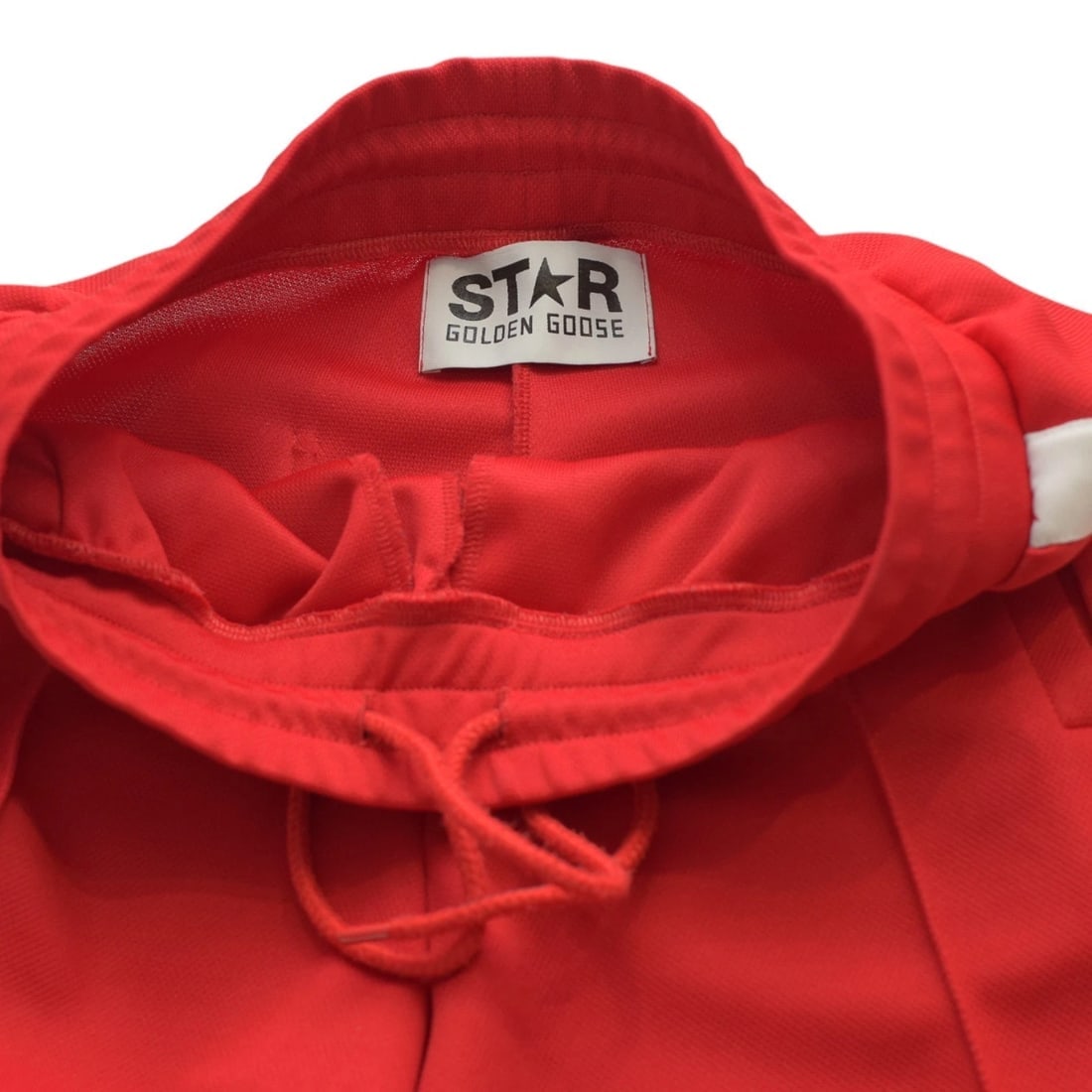 Golden Goose STAR Women's Red Tracksuit Set zip-up jacket & cropped pants Size S - 15