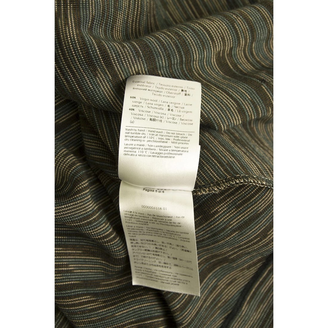 MISSONI Gray Hues Woolen Snap Button front Jacket Cardigan Cardi size IT 44 - 4