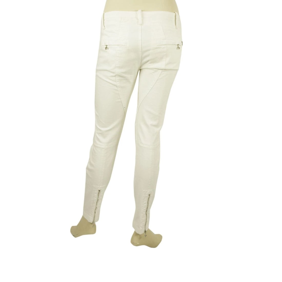 Dondup White Skinny Denim Jeans Cotton Trousers Pants sz 27 code 3844432 - 2
