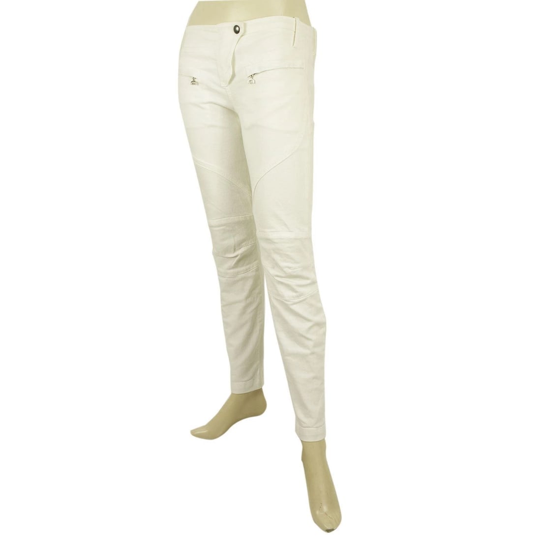 Dondup White Skinny Denim Jeans Cotton Trousers Pants sz 27 code 3844432 - 3