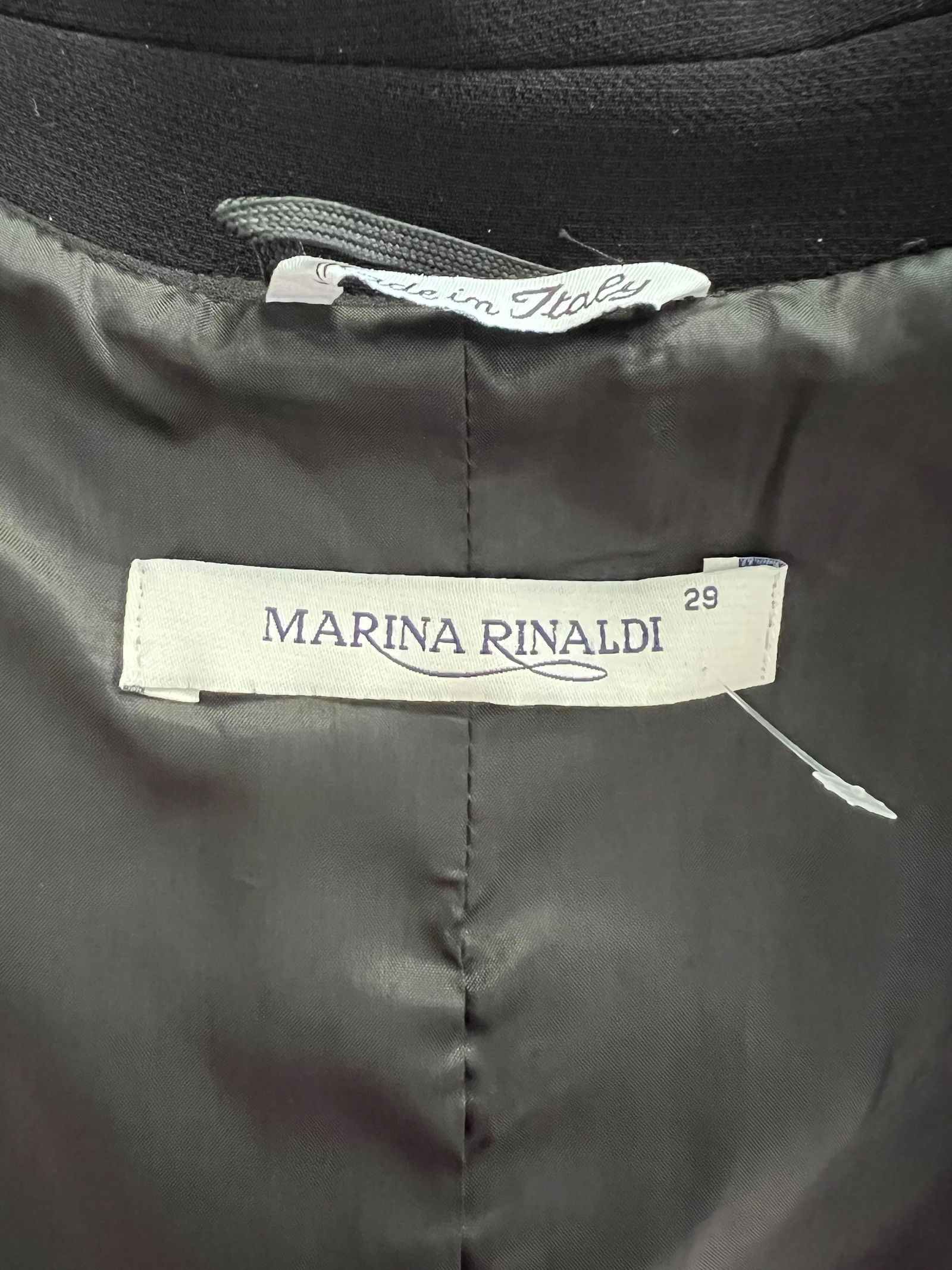 Marina Ronaldo Black Blazer Jacket - 11