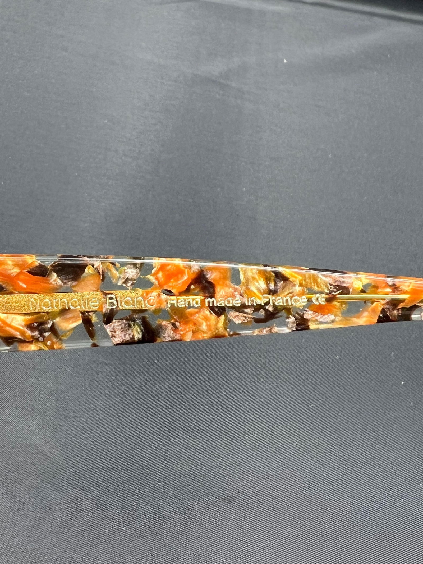 Natalie Blank Brown Square Sunglasses w/ Case - 19