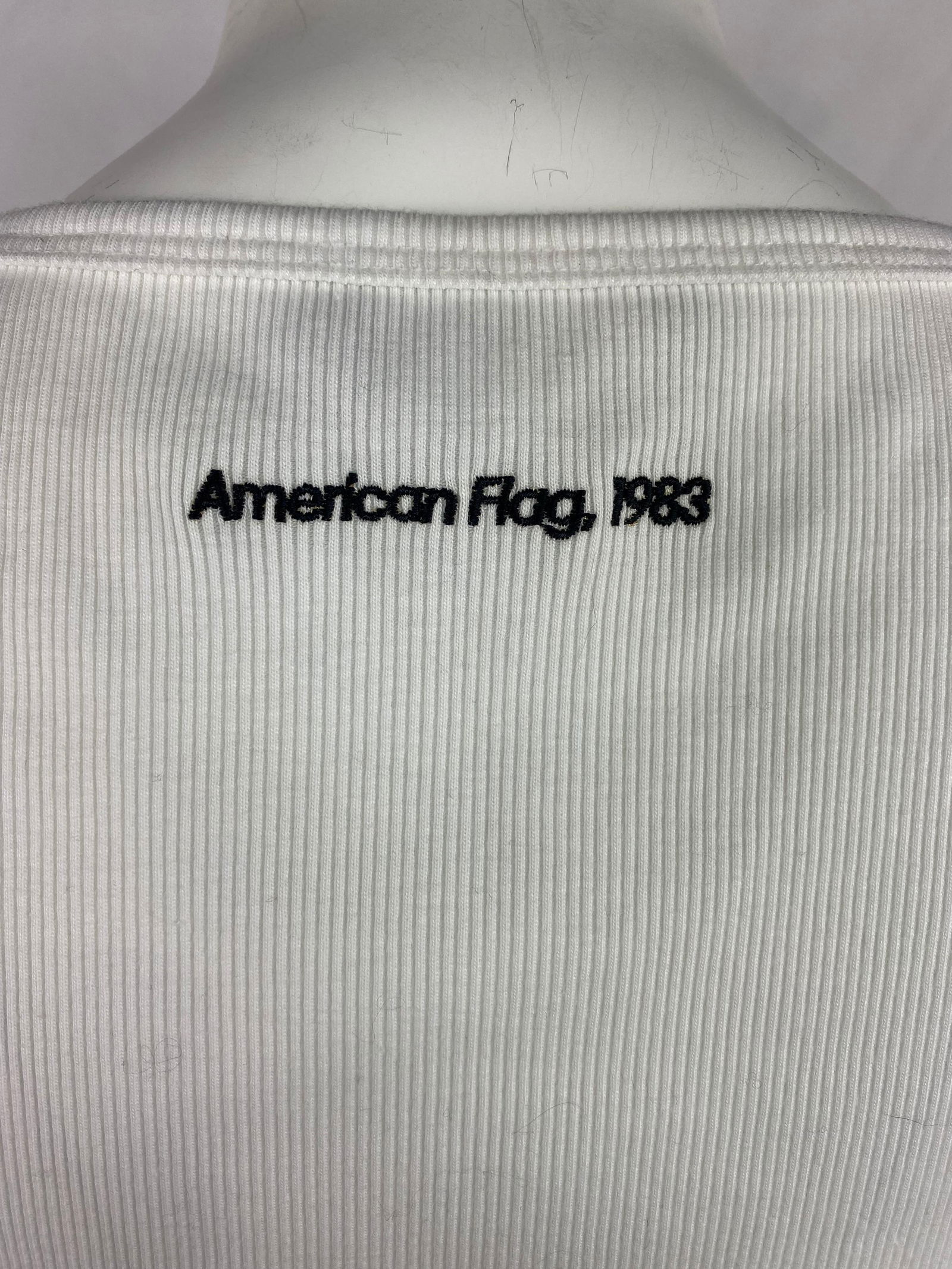 Calvin Klein Andy Warhol White Tank Top, Size Small - 3