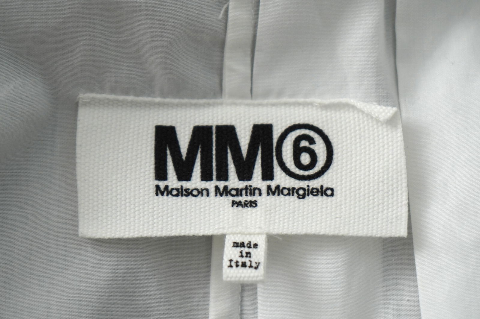 Maison Margiela Asymmetrical Pleated White Long Sleeve Button Up - 5