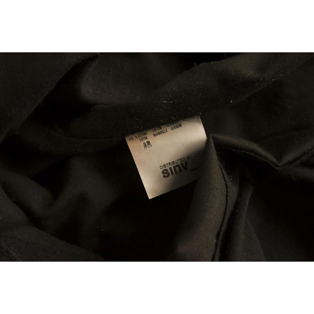 See by Chloe Black Long Cami Top Blouse with Tulle Spghetti Straps size 44 - 5