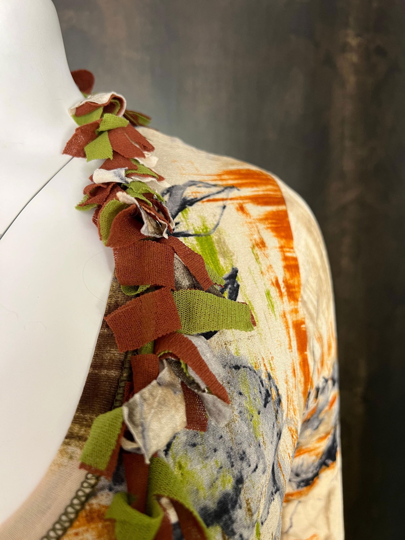 Fuzzi Multicolored Cardigan and Top Set - 10