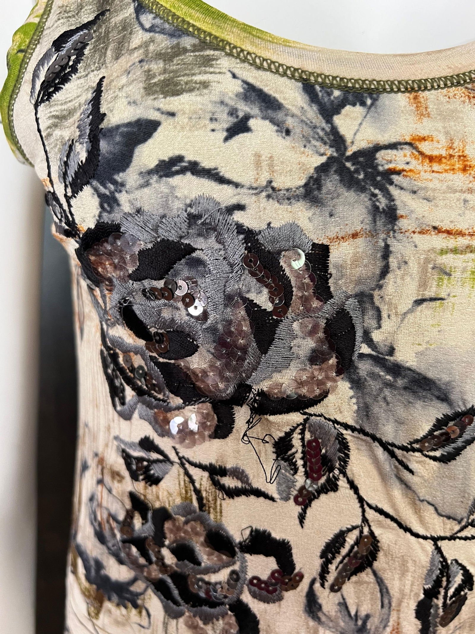 Fuzzi Multicolored Cardigan and Top Set - 16