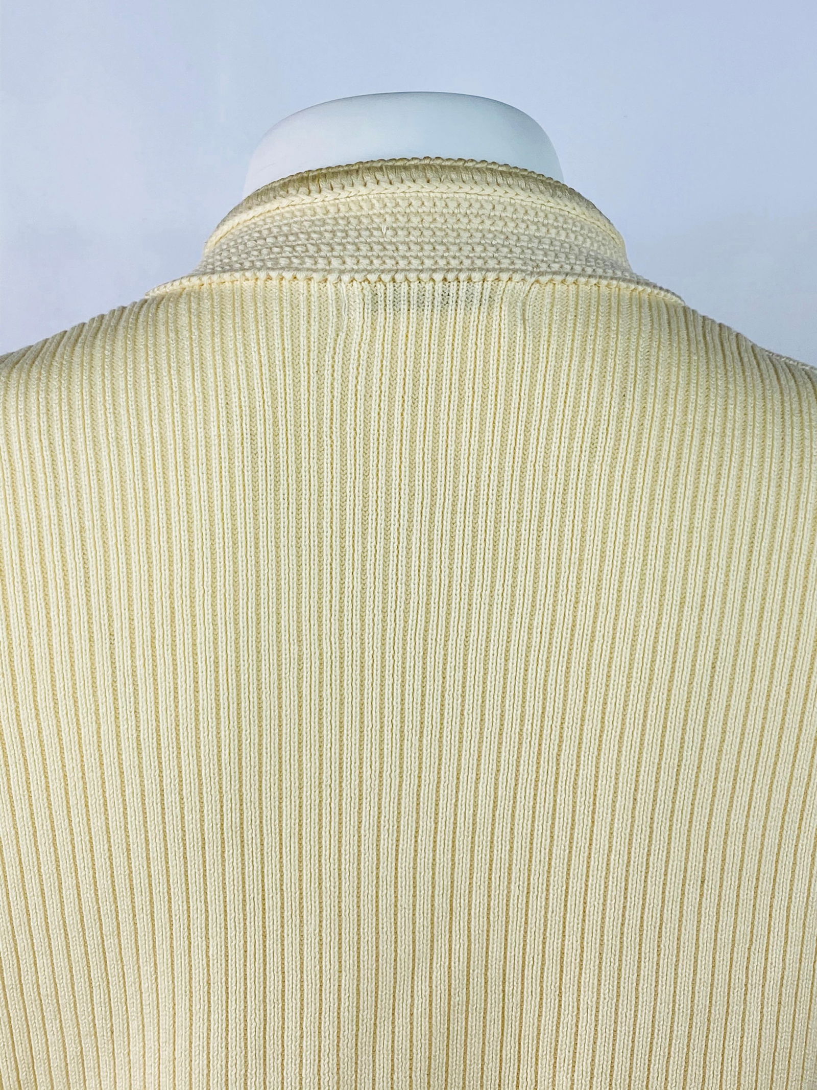 Matsuda Nicole Tokyo Ivory Knit Vest - 13