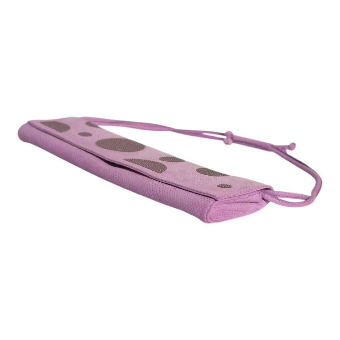 Emanuel Ungaro Purple Crystal Embellished Shoulder Bag – Made in Italy With Box - 8