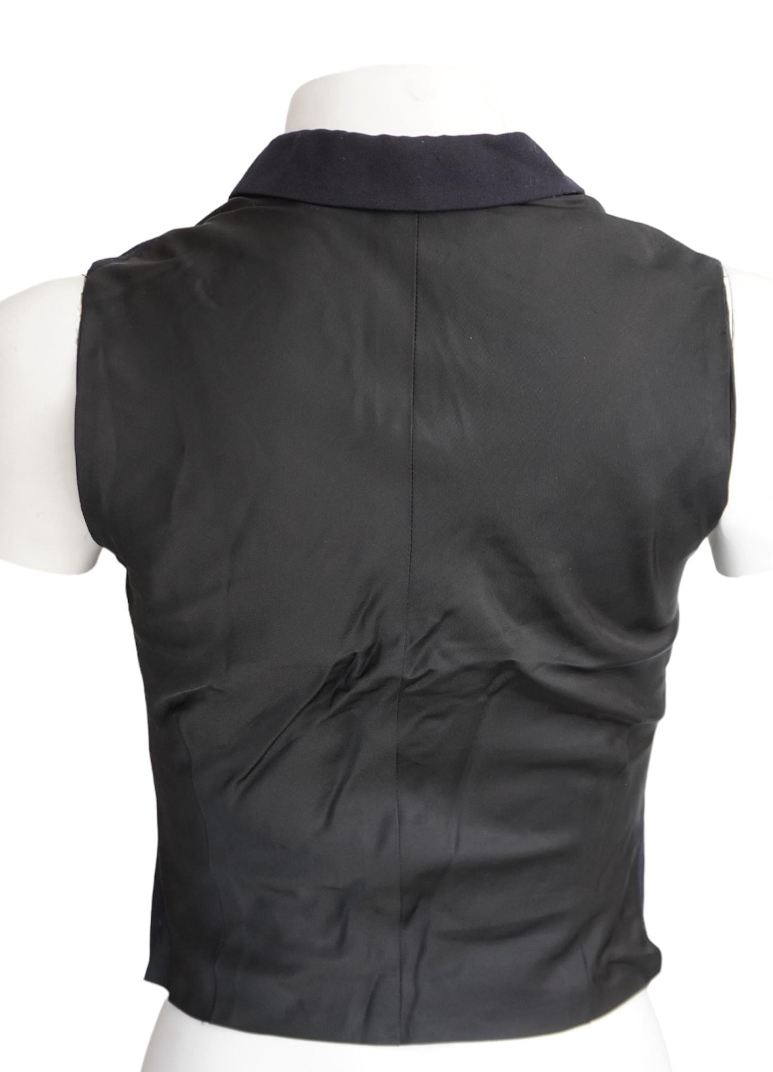 Comme des Garçons Homme Plus Navy Vest - 14