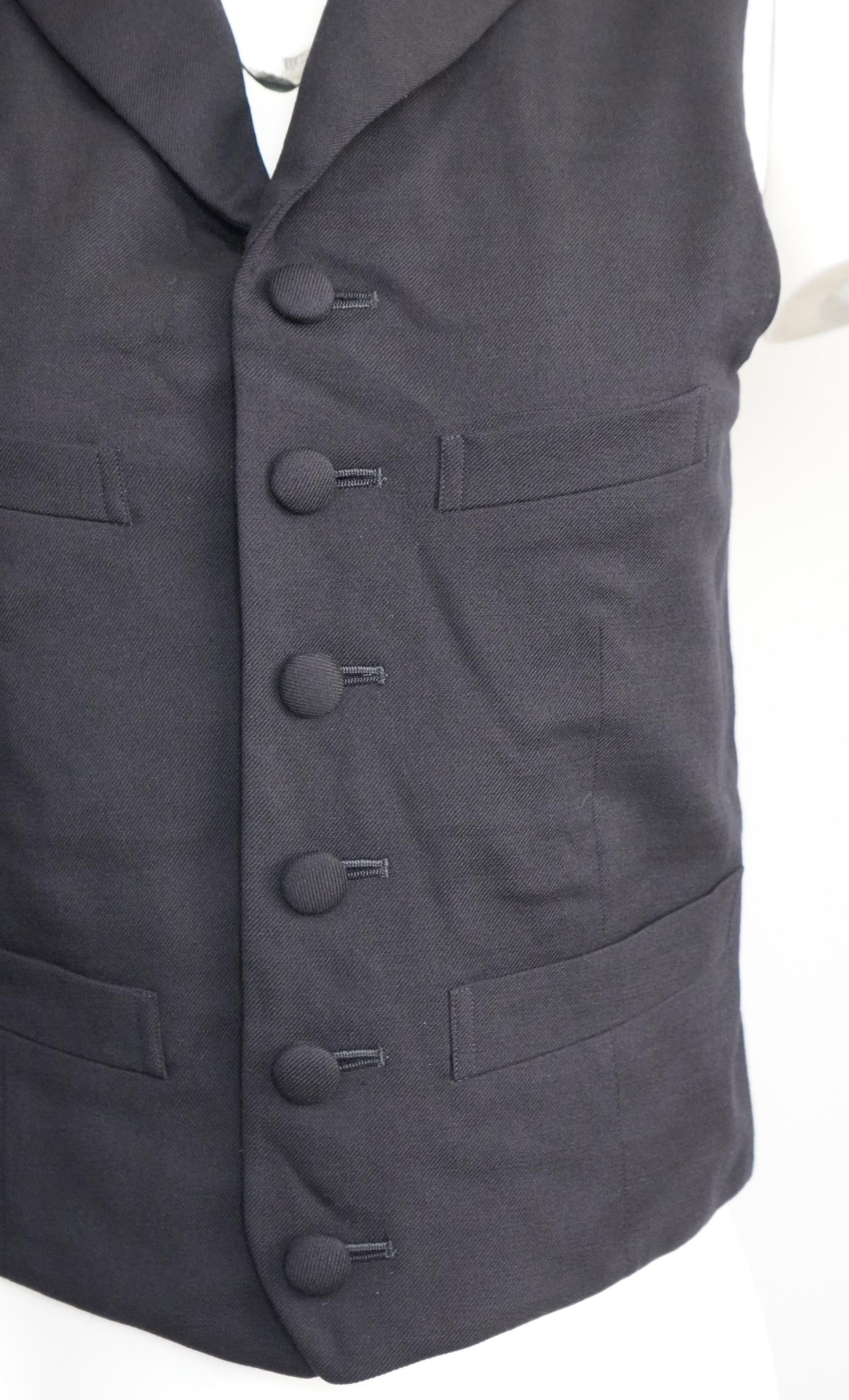 Comme des Garçons Homme Plus Navy Vest - 16