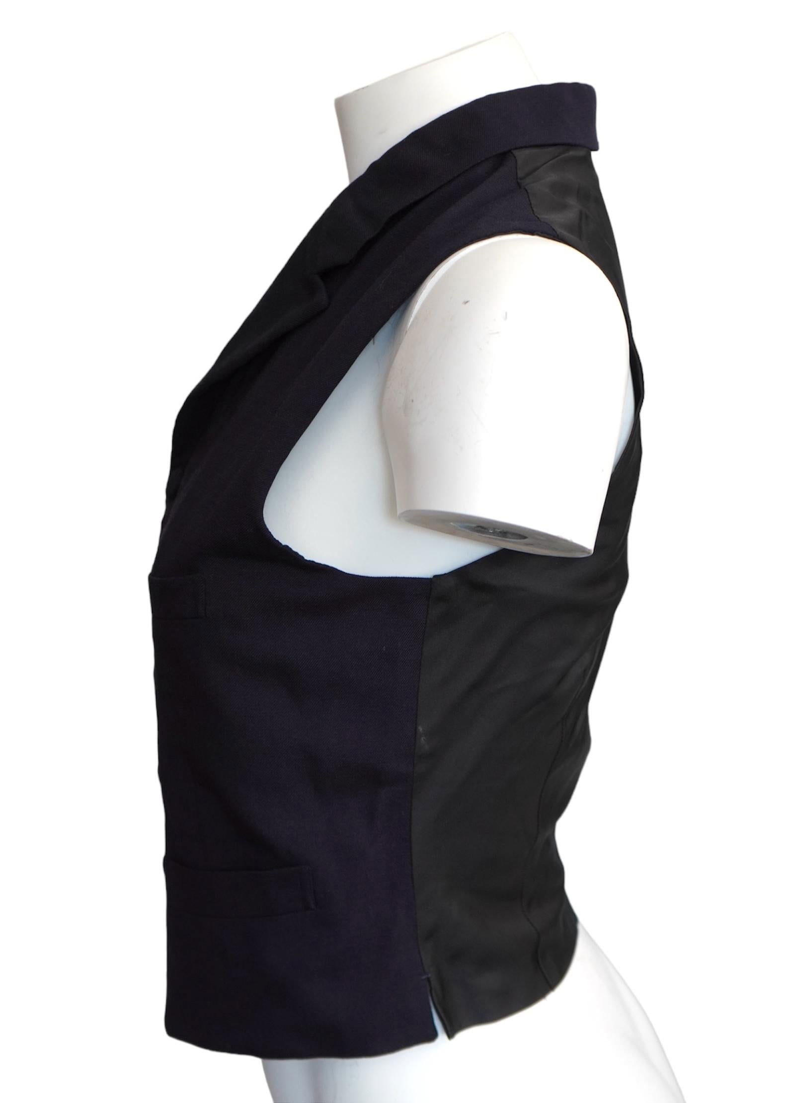 Comme des Garçons Homme Plus Navy Vest - 20