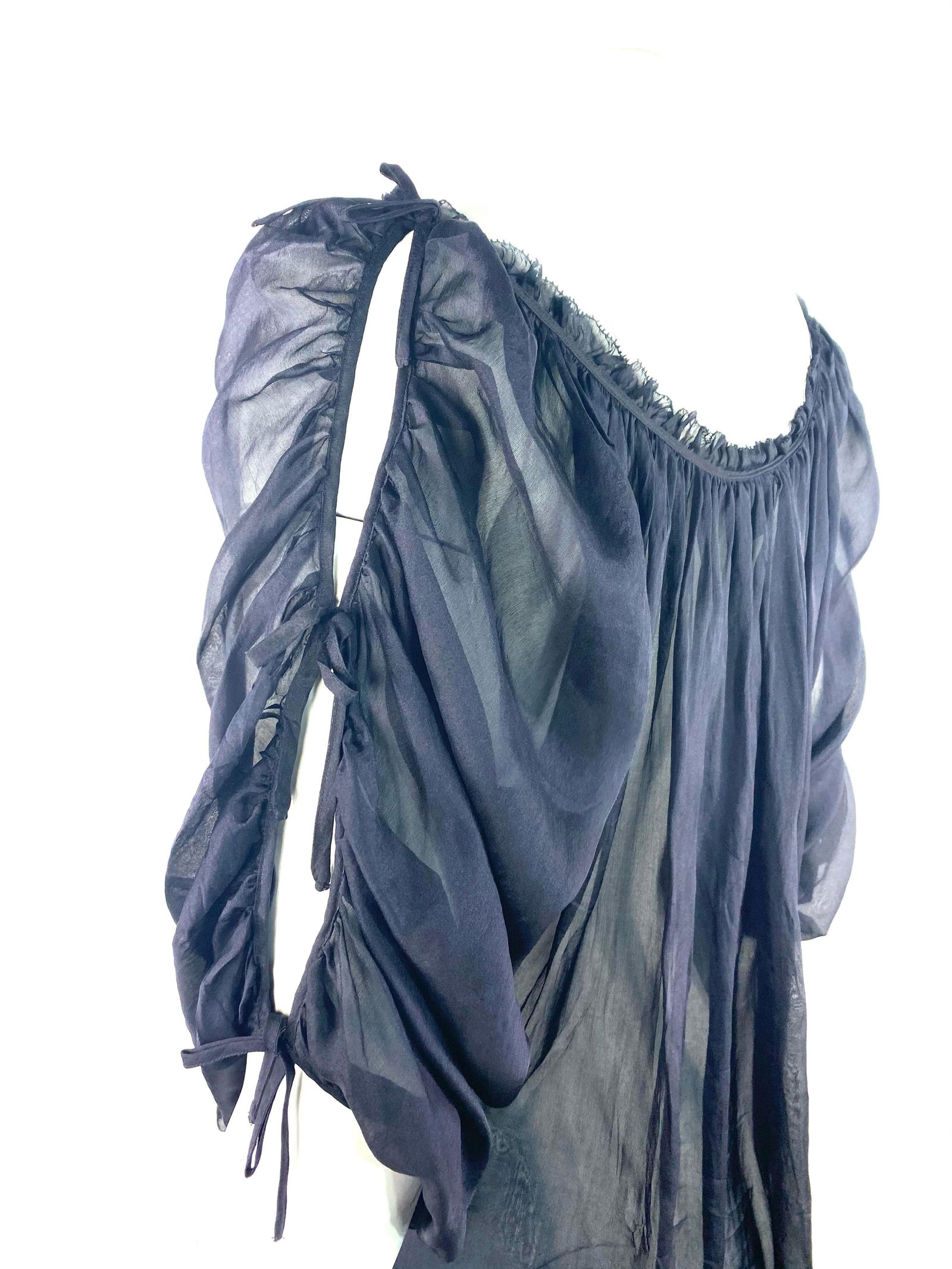 Marc Jacobs Navy Blouse Top, Size Medium - 13