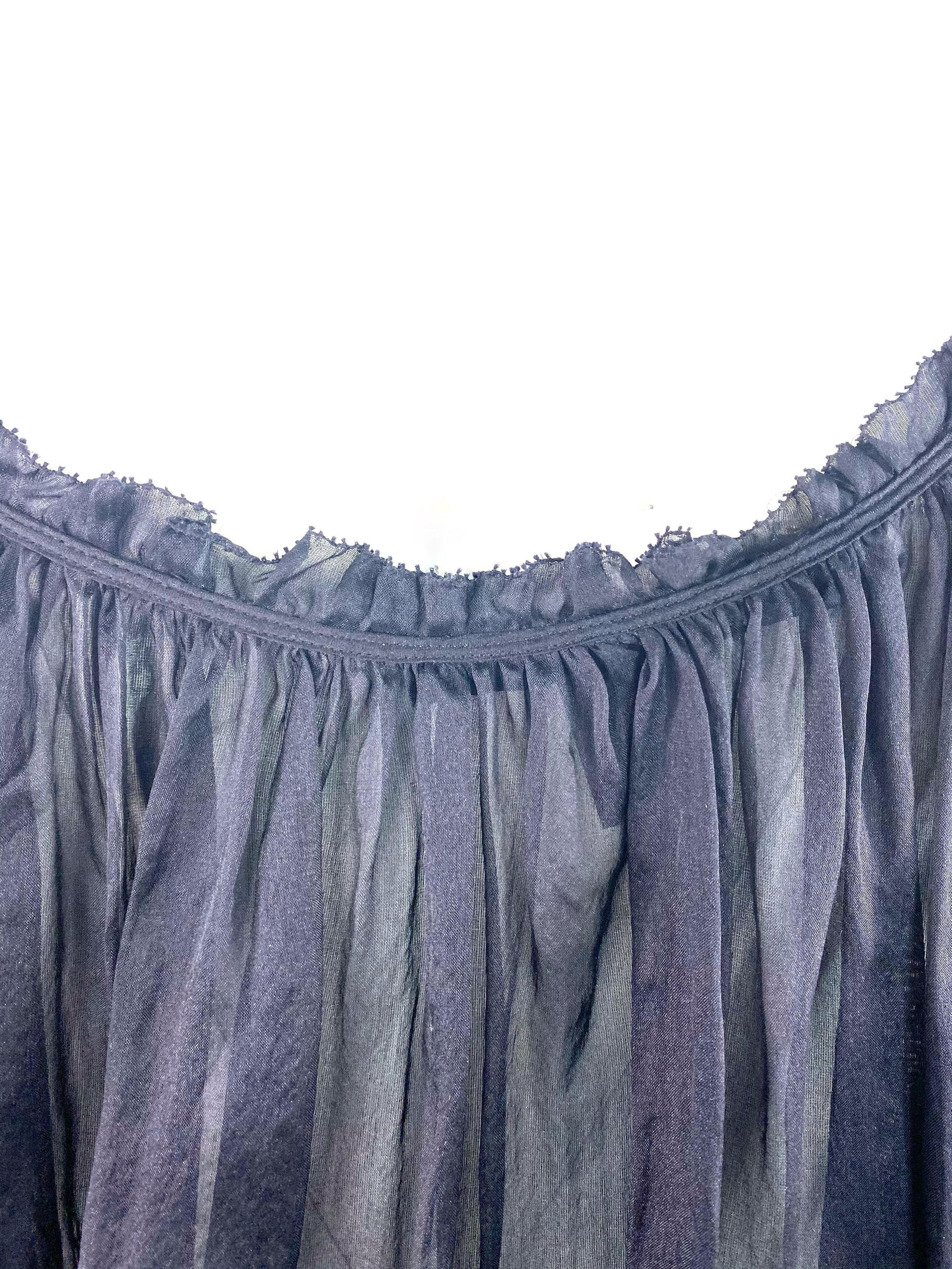 Marc Jacobs Navy Blouse Top, Size Medium - 2