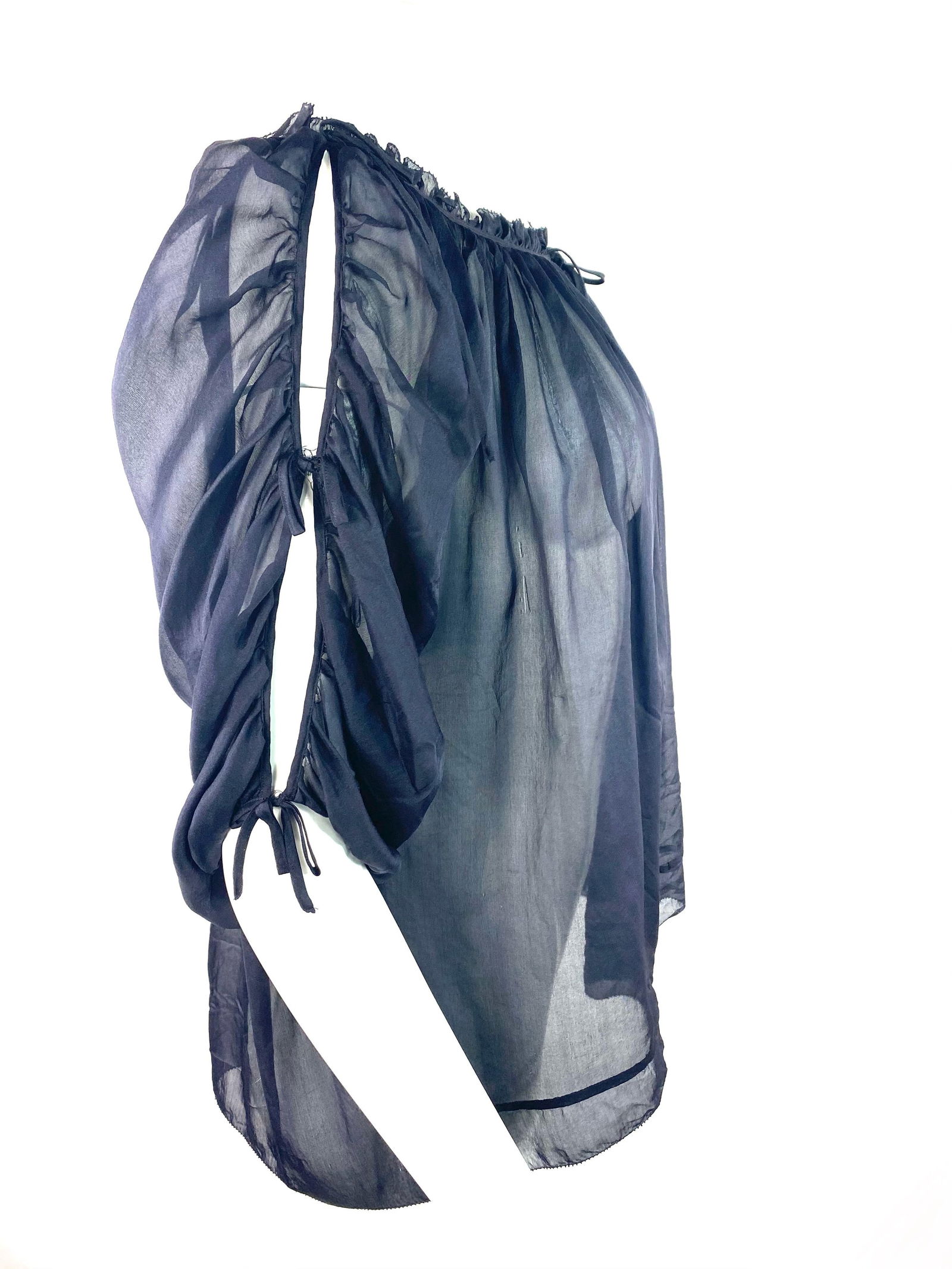 Marc Jacobs Navy Blouse Top, Size Medium - 8