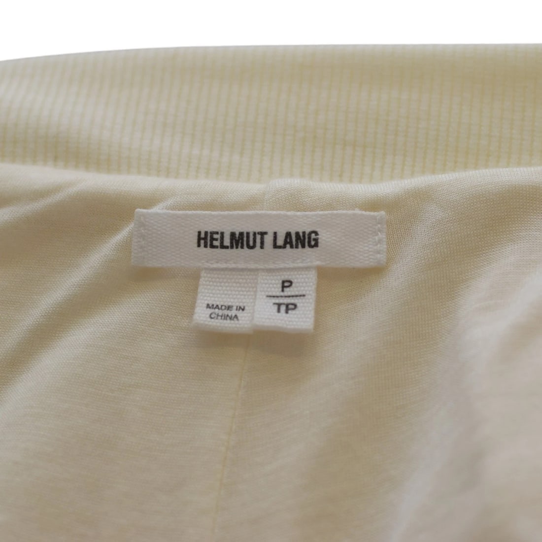 Helmut Lang Oversized Off-White Wool Zip Jacket – Size P (XS/S) Zipper closure - 5