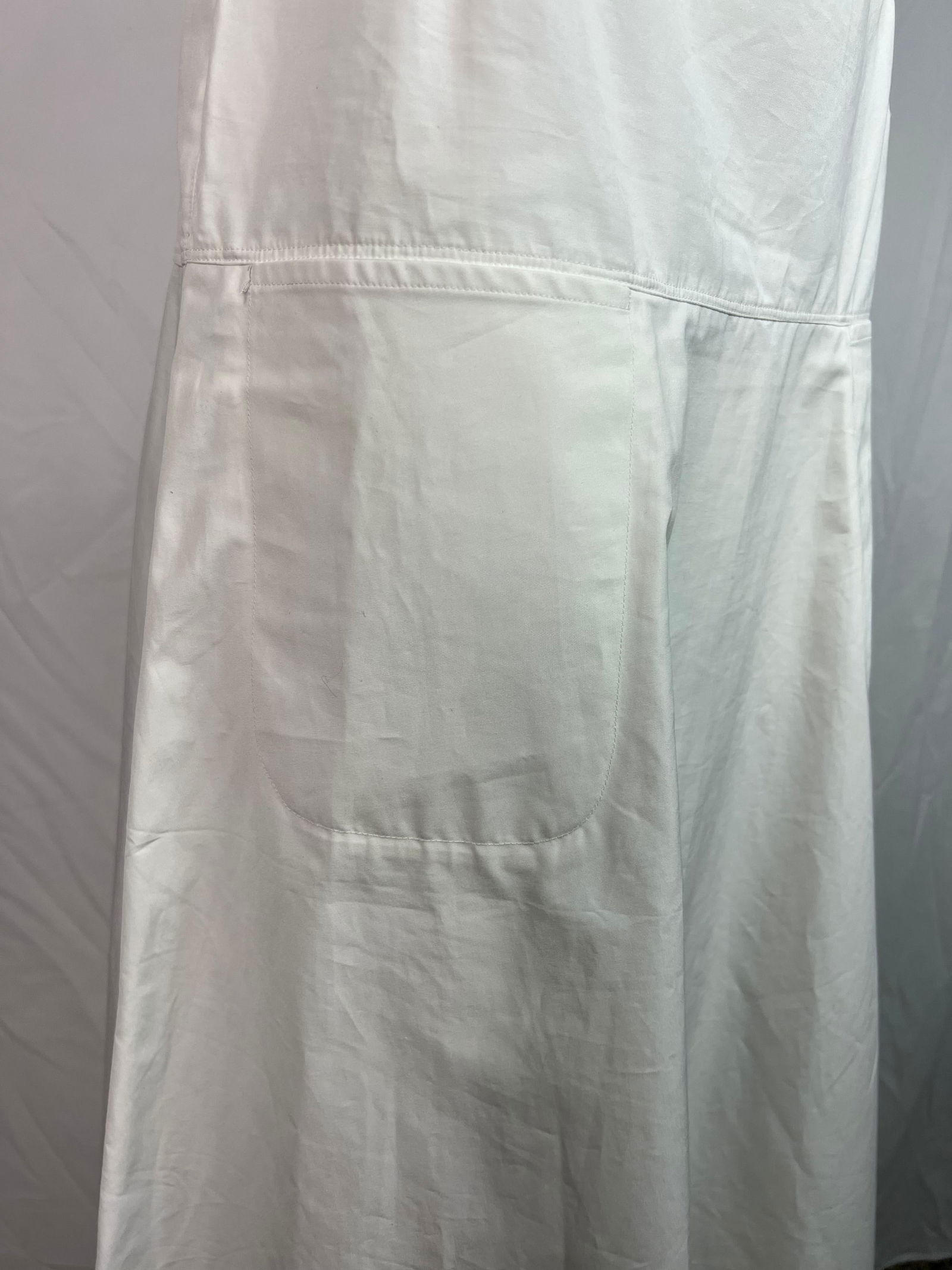Sofie D’Hoore White Midi Skirt, Size 38 - 12