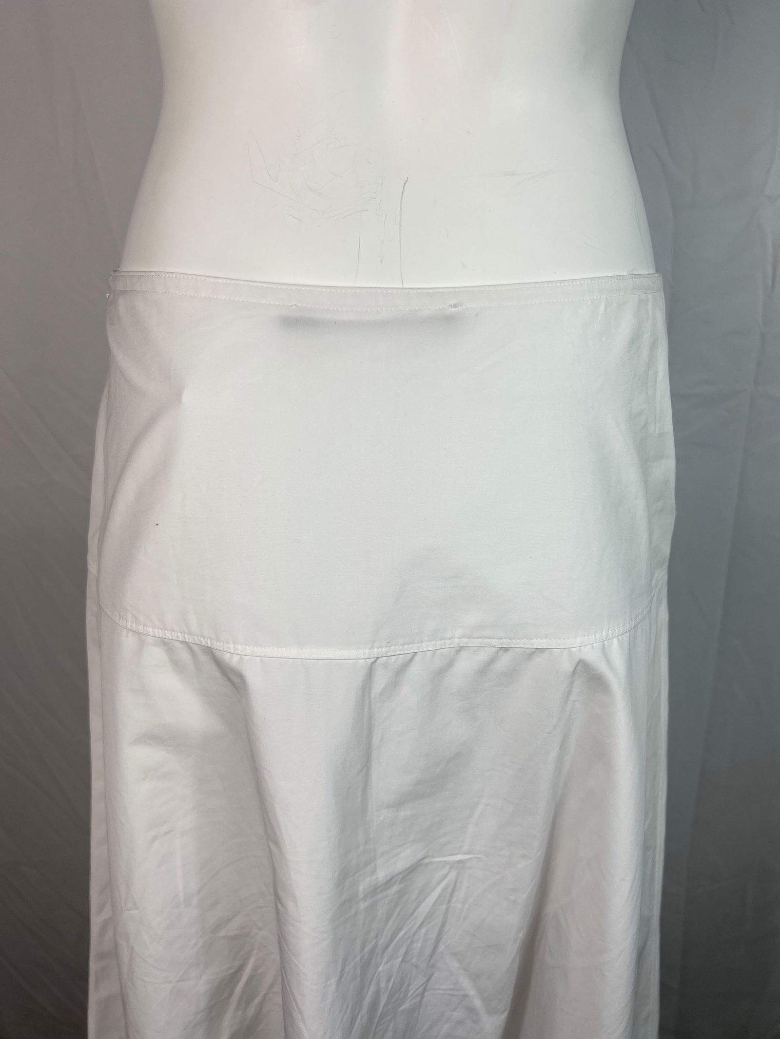 Sofie D’Hoore White Midi Skirt, Size 38 - 13