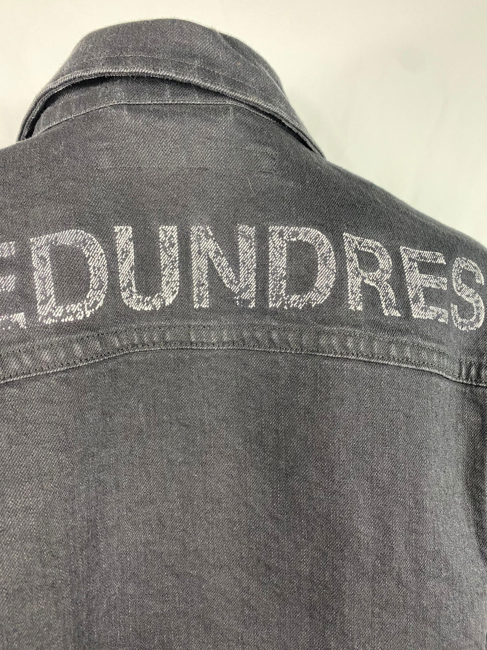 Dressedundressed Grey Denim Jacket, Size 3 - 16