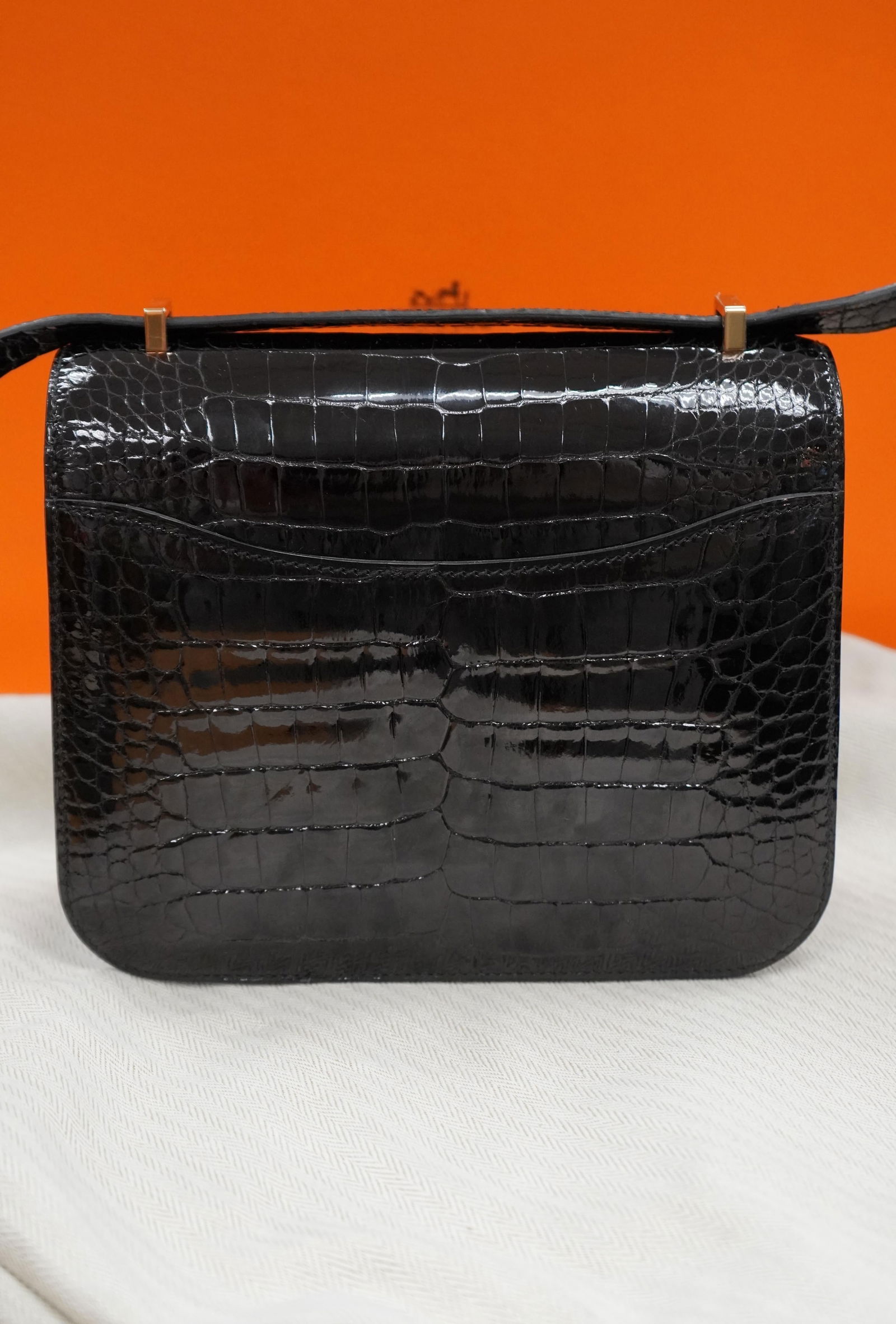 Hermes Black Crocodile Constance bag - 15