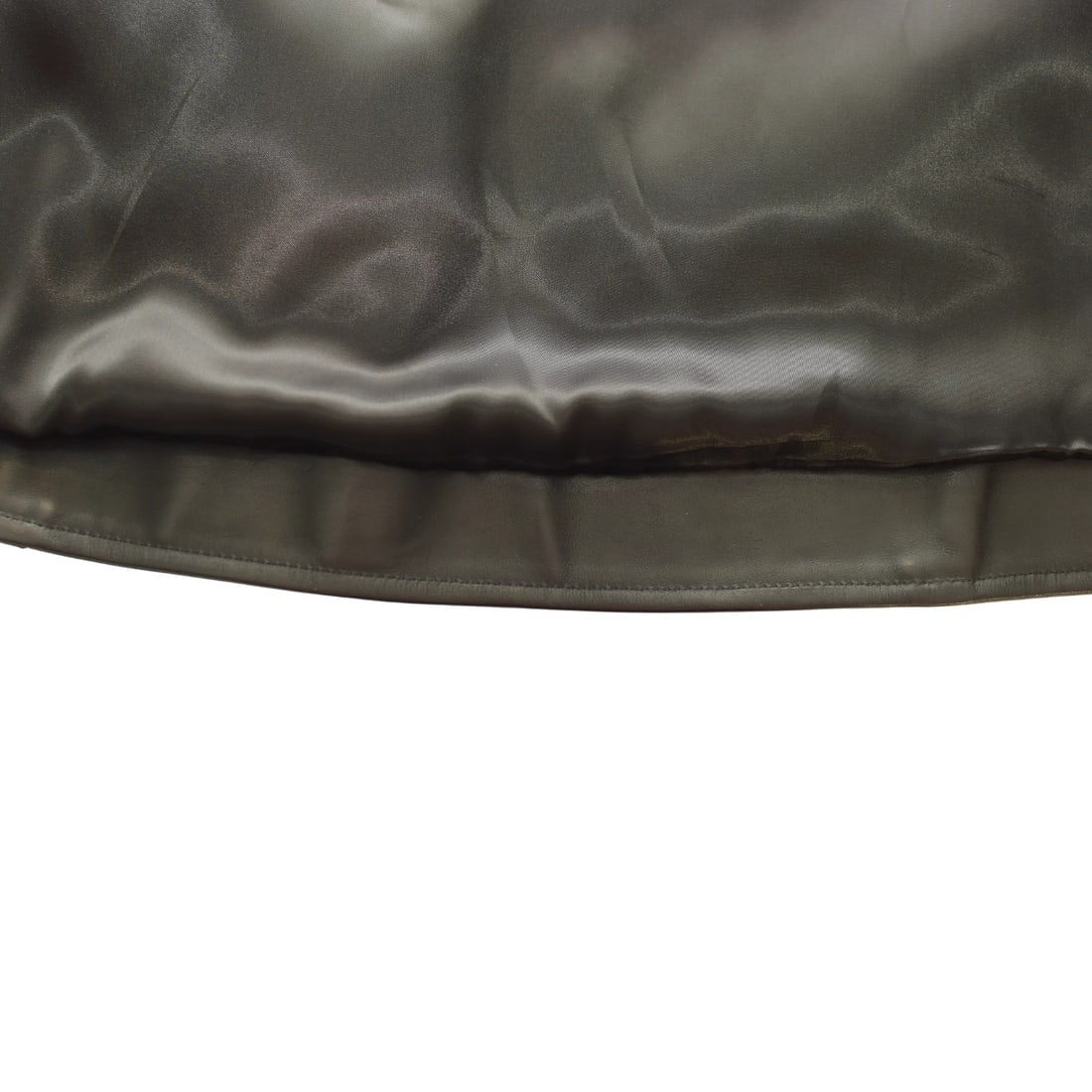 Louis Vuitton 1AGJEO Shearling Collar Evening Black Leather Biker Jacket 5 700€ - 12