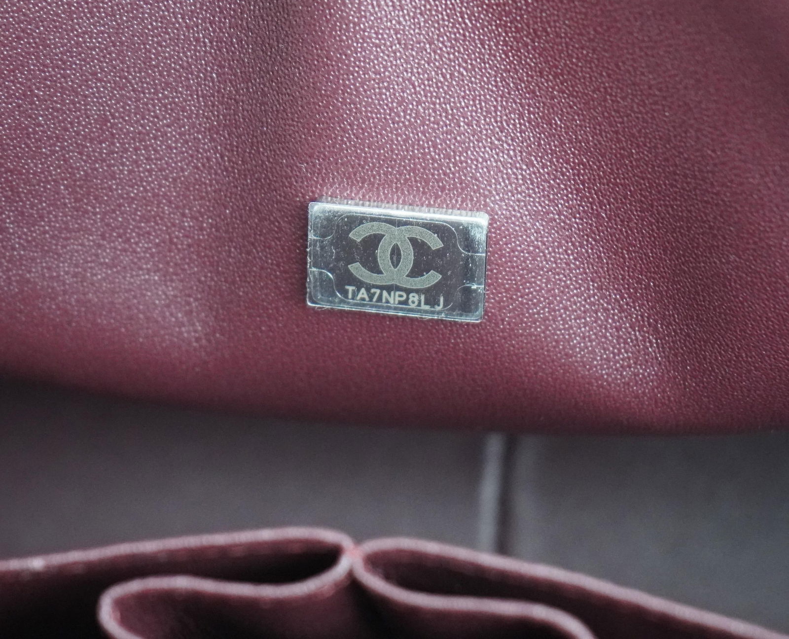 Chanel Jumbo Caviar Leather Black Classic Flap Bag - 6