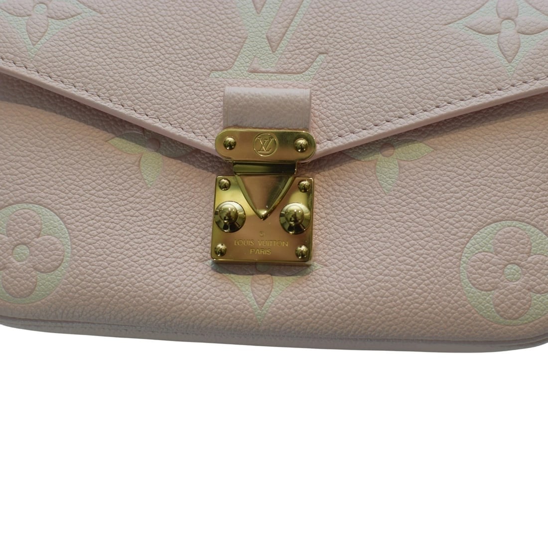 Louis Vuitton Pochette Métis Monogram Empreinte Giant Rose Poudre Pink Leather - 11