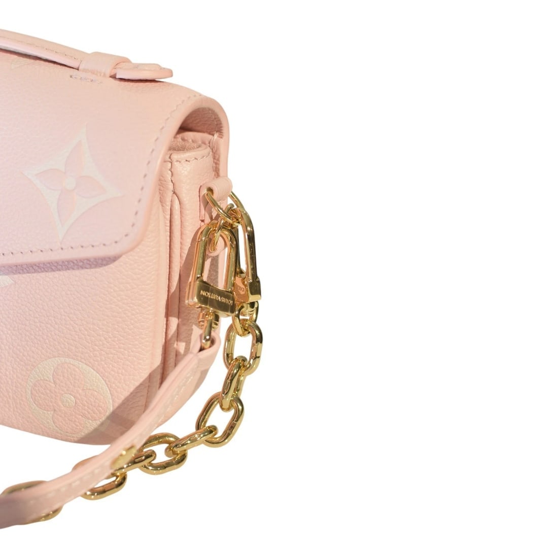 Louis Vuitton Pochette Métis Monogram Empreinte Giant Rose Poudre Pink Leather - 20