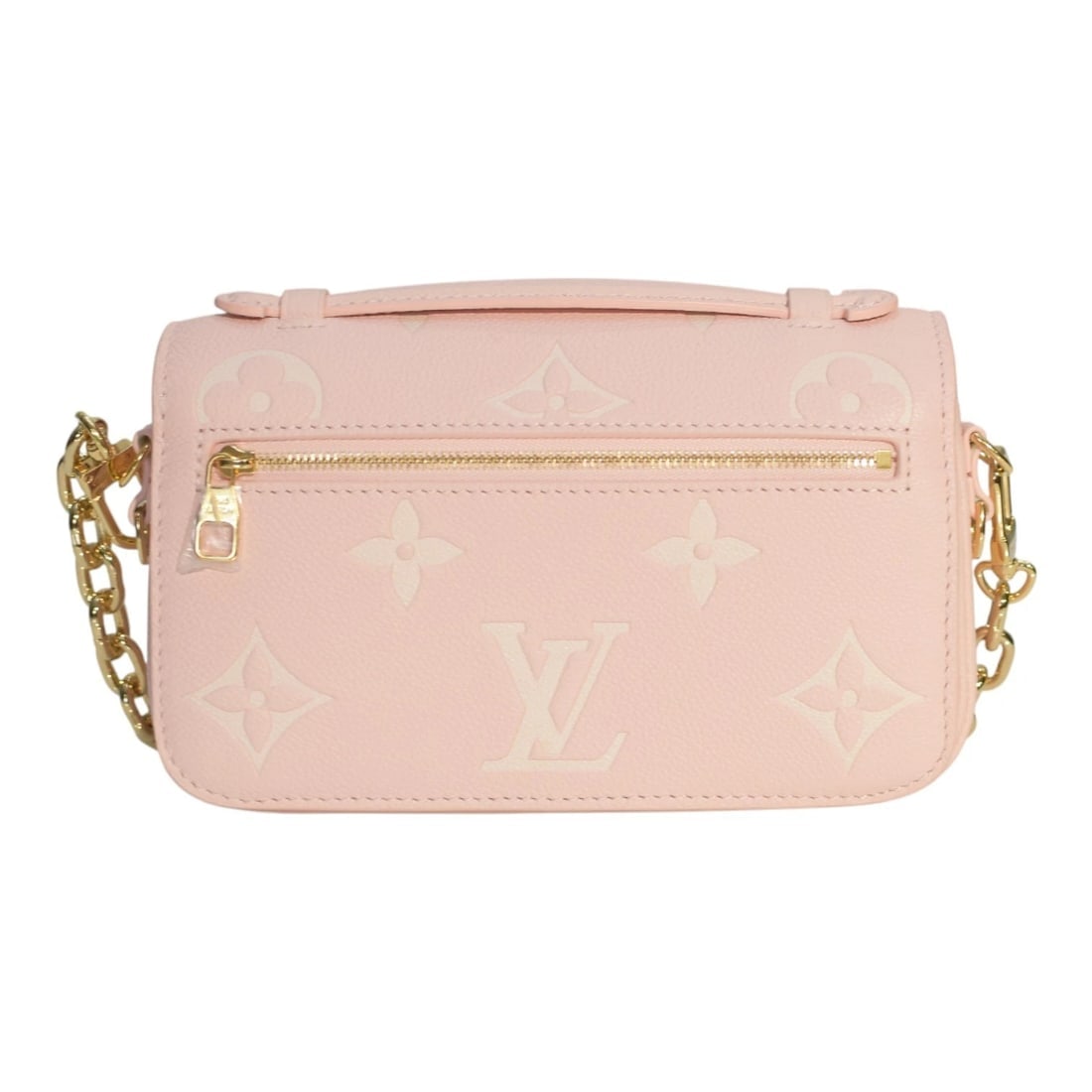 Louis Vuitton Pochette Métis Monogram Empreinte Giant Rose Poudre Pink Leather - 2