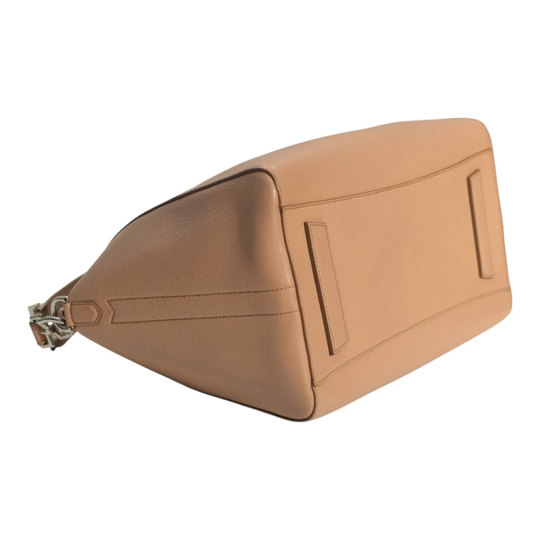 Givenchy Antigona Medium Bag in Nude Beige Leather with removable strap - 7