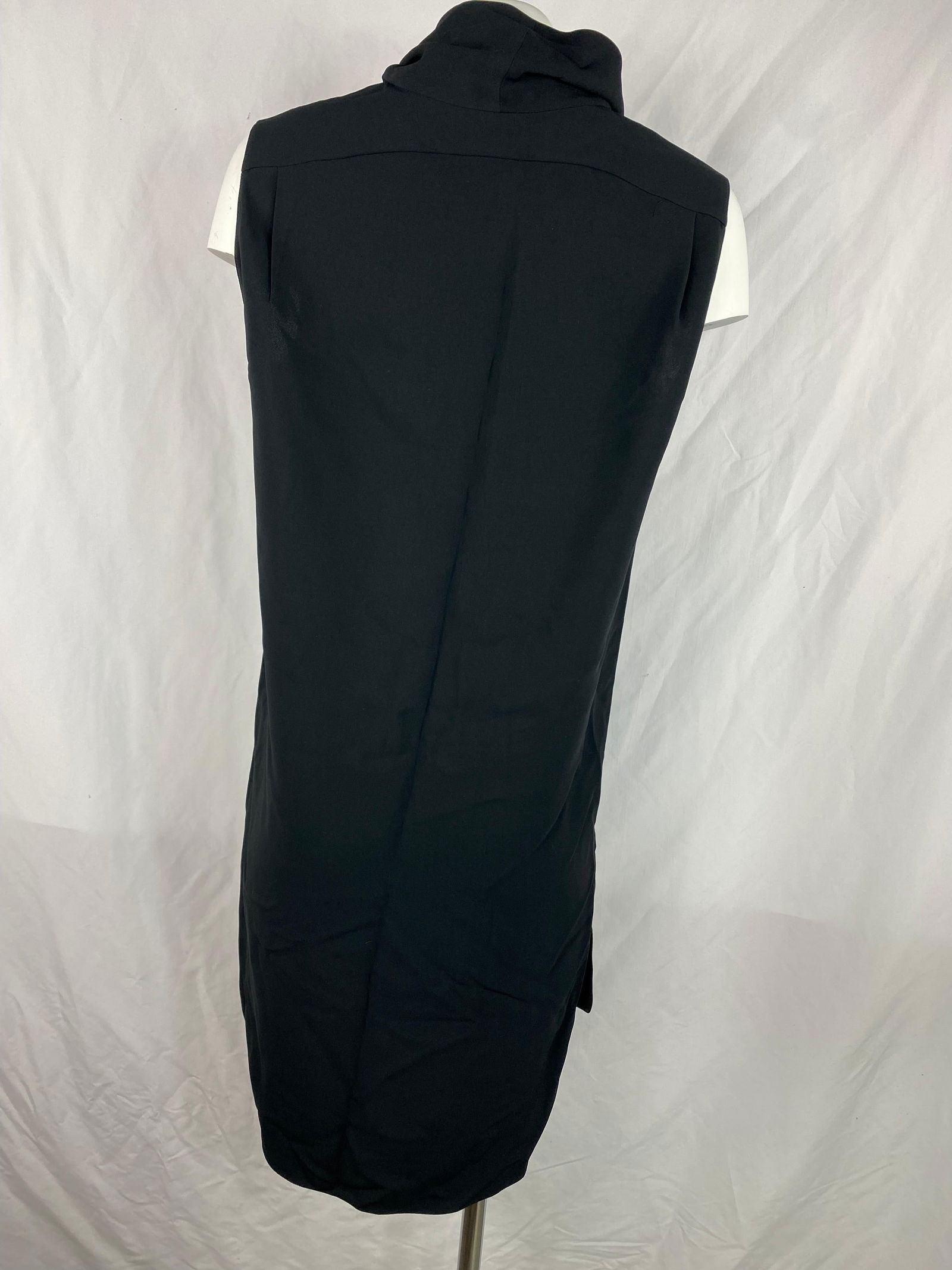 The Row Black Midi Dress, Size Medium - 10
