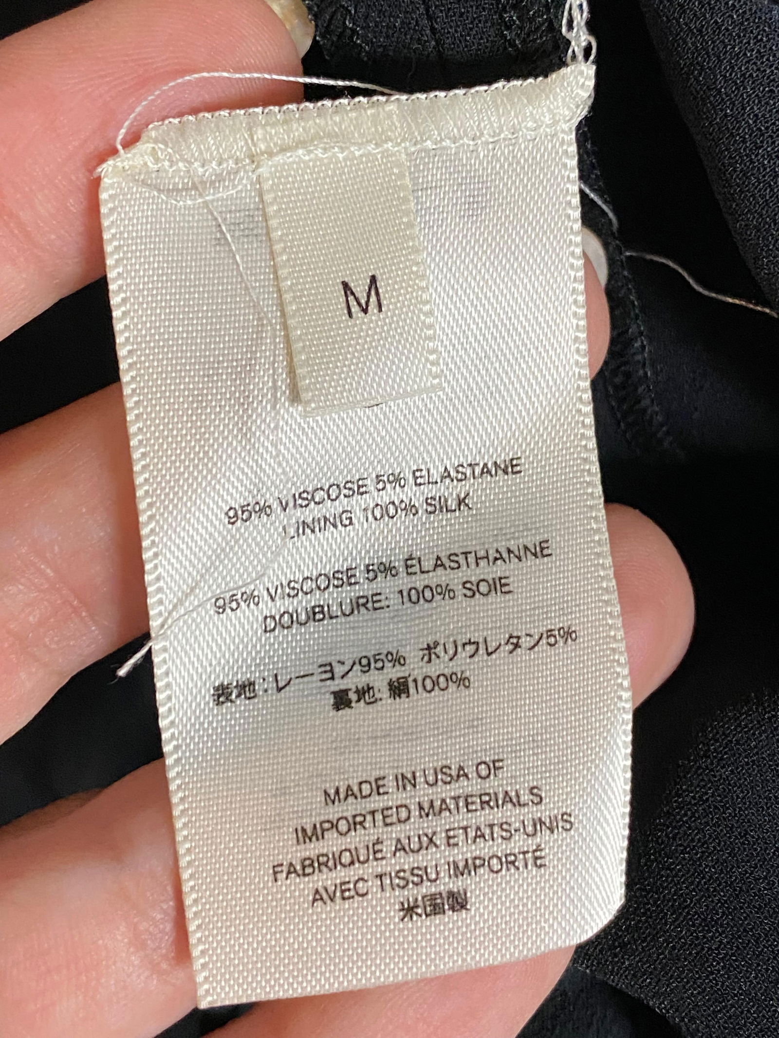 The Row Black Midi Dress, Size Medium - 13