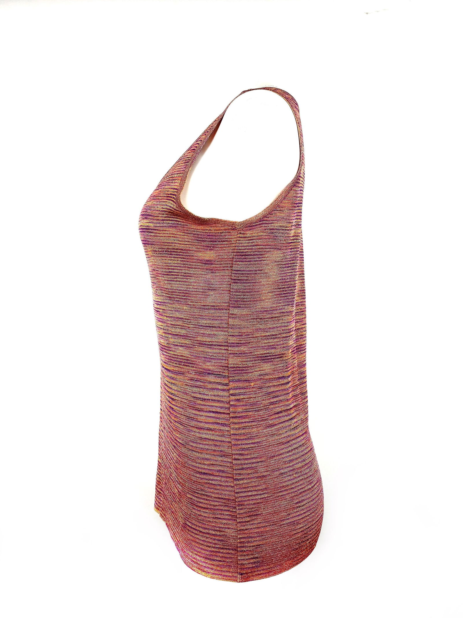 Missoni Multicolor Knit Sleeveless Top and Cardigan Set Size 40 - 3