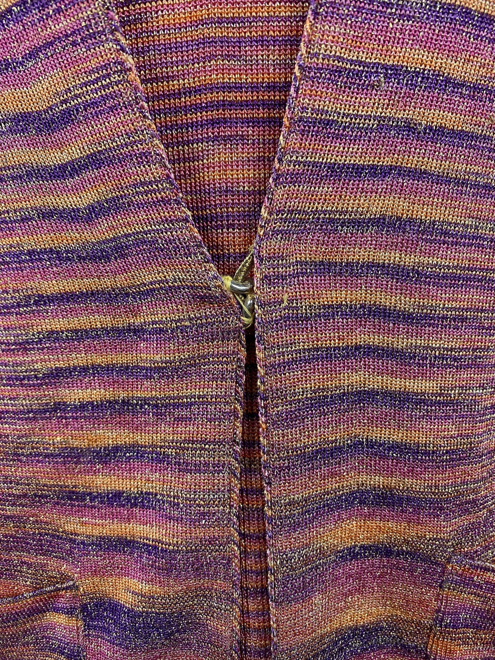 Missoni Multicolor Knit Sleeveless Top and Cardigan Set Size 40 - 8