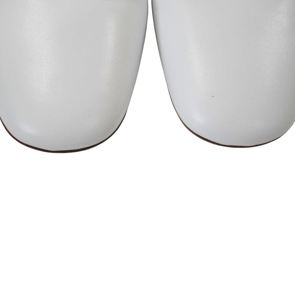 Jil Sander White Nappa-Leather Knee-High Boots 41 - 16