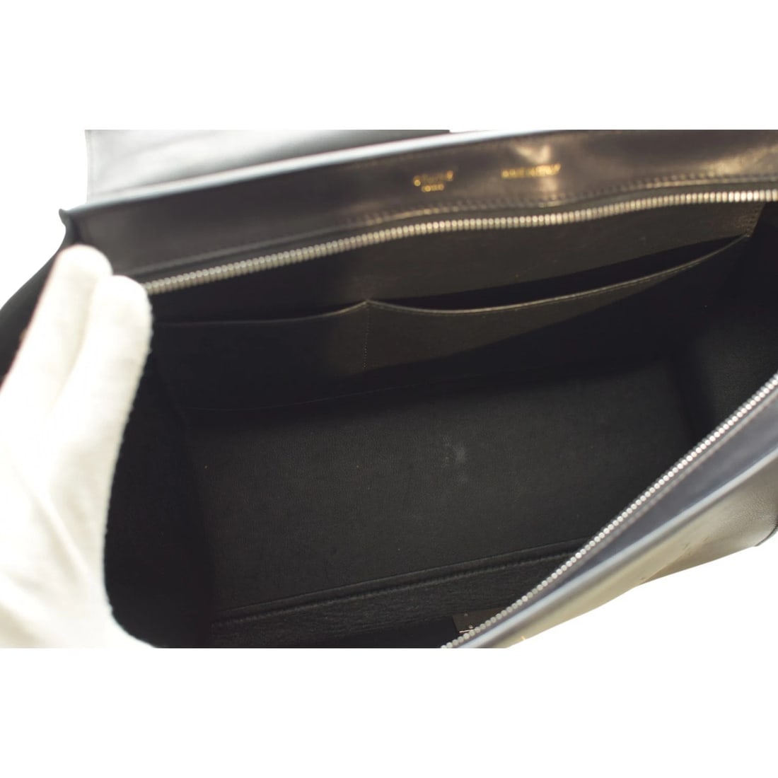 Céline Trapeze Snake & Leather Top Handle Shoulder Bag Burgundy Black Natural - 14