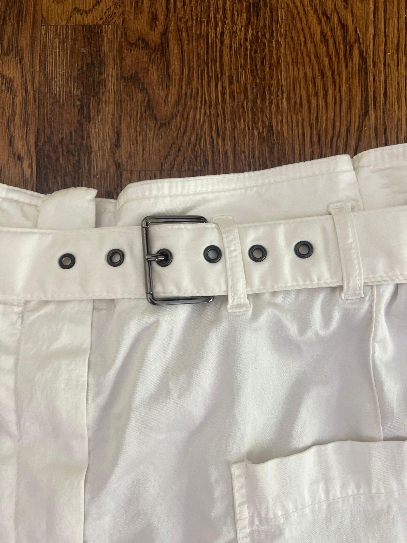Brunello Cucinelli White Shorts, Size 42 - 13