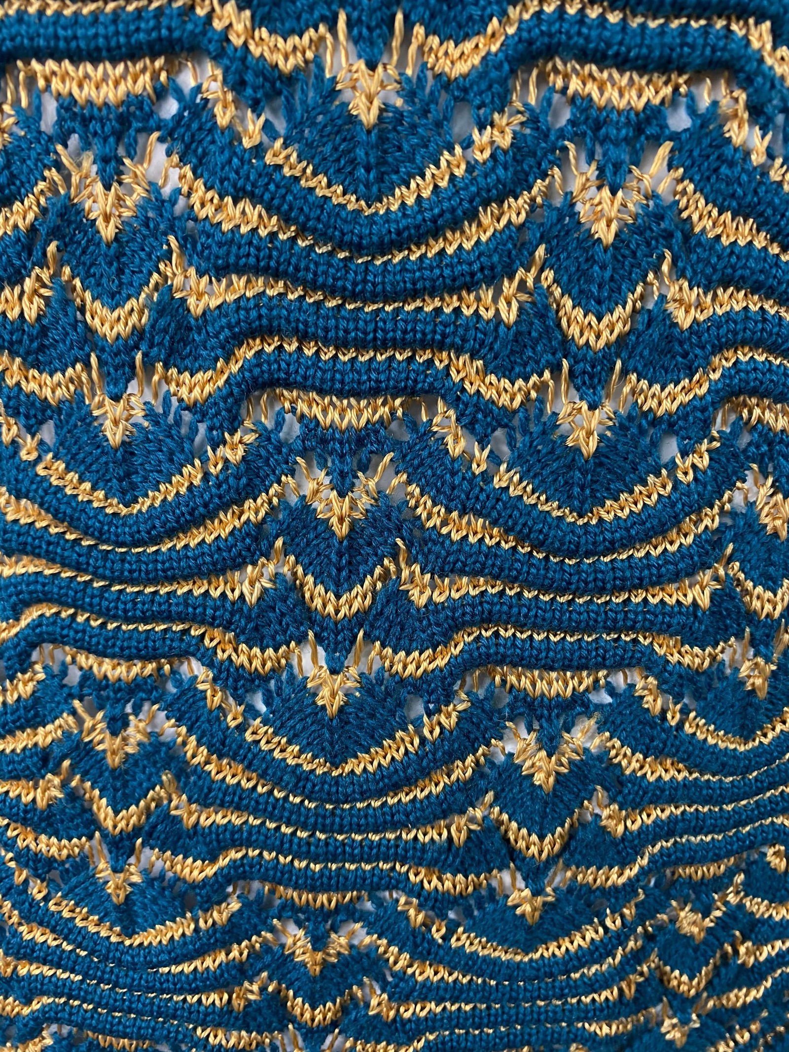 Missoni Multi Color Knit Mini Dress w/ Belt - 16