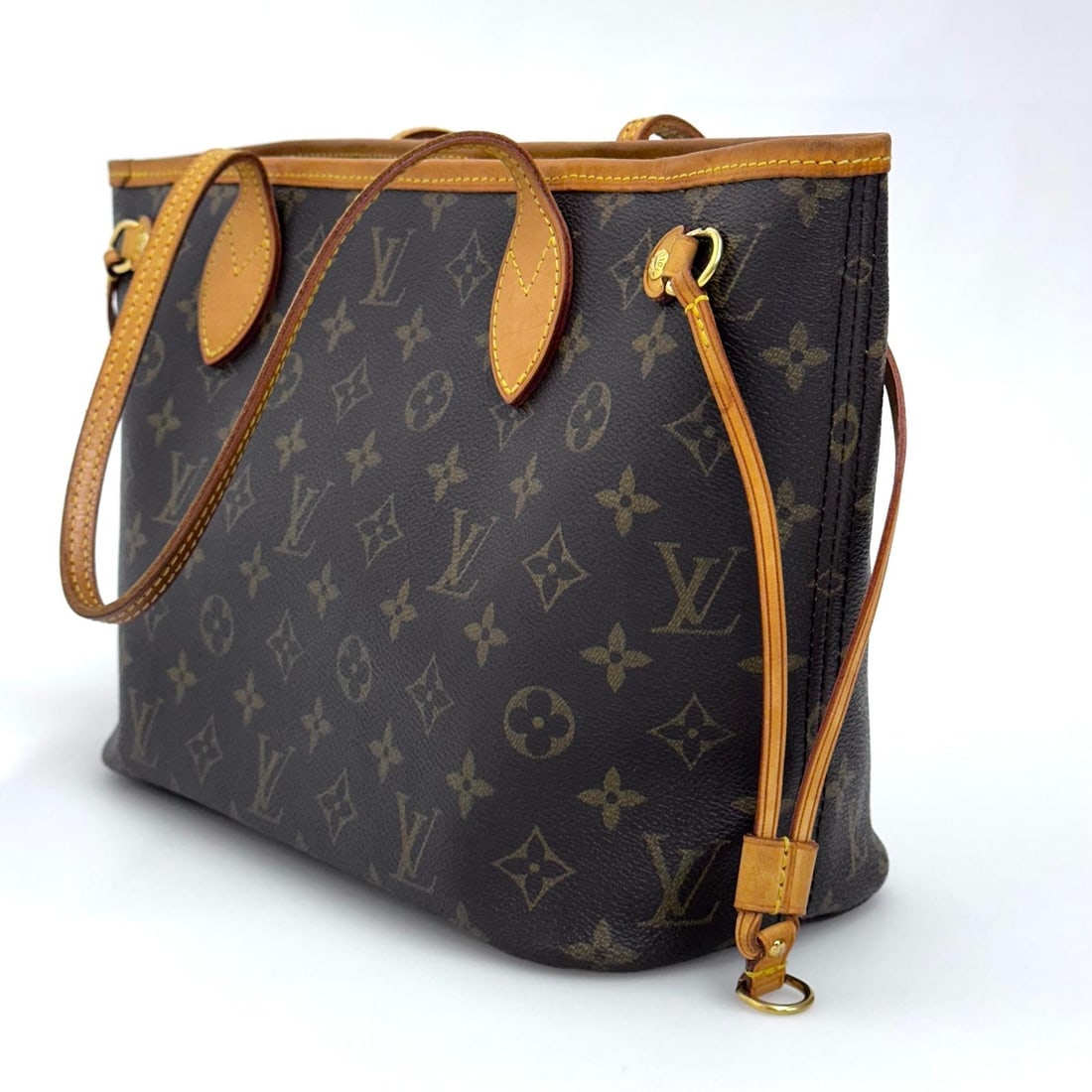 LOUIS VUITTON Neverfull PM Bag in Monogram Canvas - 3