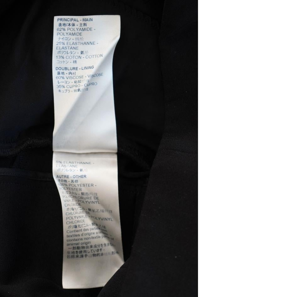 Louis Vuitton Black Technical Jersey Cargo Pants - 6
