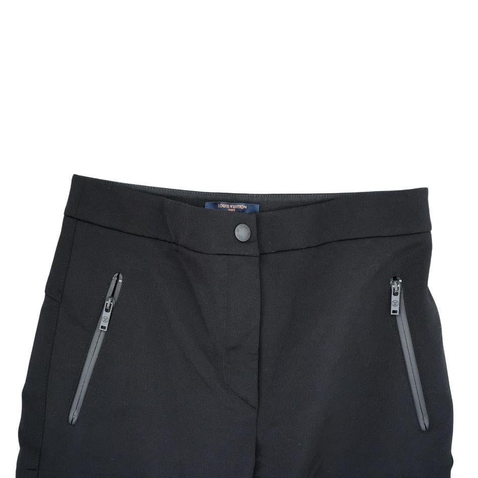Louis Vuitton Black Technical Jersey Cargo Pants - 8